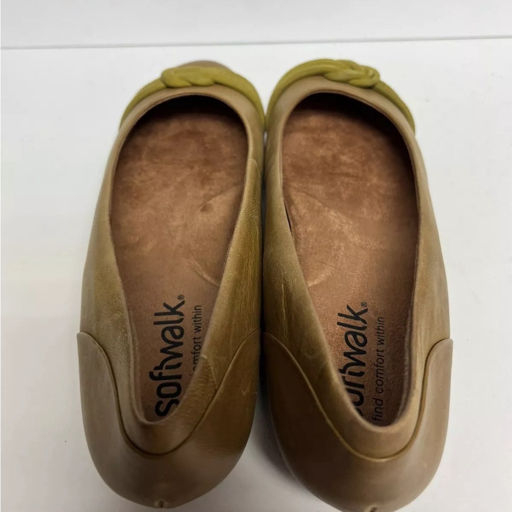 Softwalk Womens Sonoma Knot Flat Olive Size 10.5Wide - Picture 4 of 6